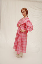 Load image into Gallery viewer, FLEUR Silk Pink Wrap Dress
